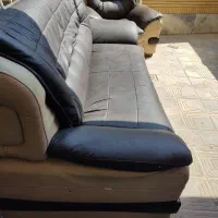 مبل ۷ نفره تمام چرم|مبلمان خانگی و میز عسلی|شیراز, گلشن|دیوار