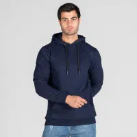 هودی مردانه دورس سهنخ سرمه ای ساده|لباس|بابل, |دیوار