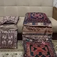 دوعدد خورجین قدیمی|گلیم، جاجیم، گبه|شیراز, حافظیه|دیوار