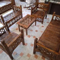 تخت سنتی مشبک /جلو مبلی