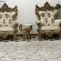 مبل سلطنتی 10 نفره|مبلمان خانگی و میز عسلی|مریوان, |دیوار