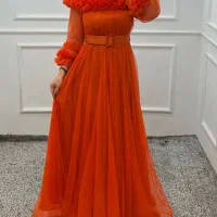 پیراهن مجلسی تیفانی مناسب عقد و فرمالیته|لباس|لاهیجان, کوی آزادگان|دیوار