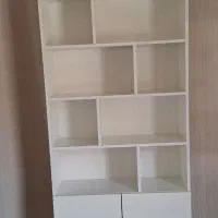 کتابخانه|کتابخانه، شلف، قفسه‌های دیواری|قم, قلعه کامکار|دیوار