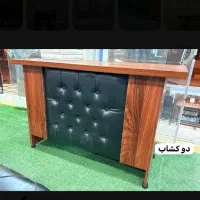 میز کار (مطالعه)لمسه قهوه‌ای|میز تحریر و کامپیوتر|یاسوج, |دیوار