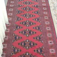 کناره فرش دستباف ترکمنی