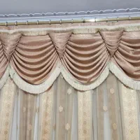 فروش پرده حریر ترک|پرده، رانر، رومیزی|سیرجان, |دیوار