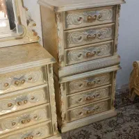 سرویس خواب دو نفره تمام چوب ،همراه خوش خواب رویا|تخت و سرویس خواب|شیروان (خراسان), |دیوار