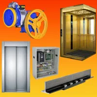 پک آسانسور6نفره6توقف تمام استیل خشدارطلای اتوماتیک