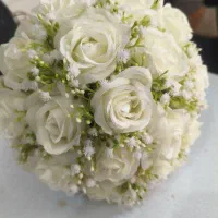 دسته گل عروس|گل مصنوعی|شیراز, شیخ علی چوپان|دیوار