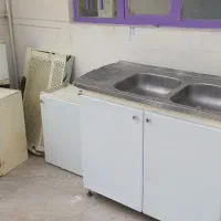 کابینت فلزی  با سینک
