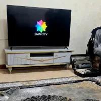 میز تلویزیون طوسی جدید