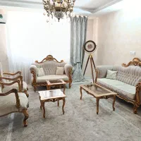 مبلمان۷ نفره استیل باجلو مبلی