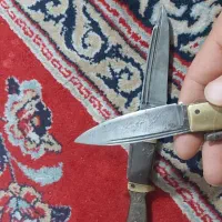 چاقو دنده ای قدیمی کلکسیونی|کلکسیون اشیاء عتیقه|یزد, |دیوار
