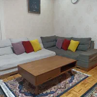 مبل ال همراه با جلو مبلی|مبلمان خانگی و میز عسلی|تهران, زرگنده|دیوار