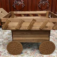 چرخ تافی چوبی
