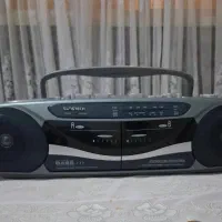 رادیو ضبط دوکاست Sunstech (بوم‌باکس قدیمی سالم)