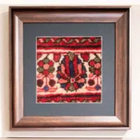 قاب فرش دستباف|تابلو فرش|لواسان, |دیوار