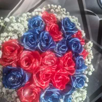 گل روبانی|گل مصنوعی|نیشابور, شهرآرا|دیوار