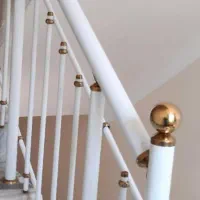 نرده استیل استاتیک در سه رنگ