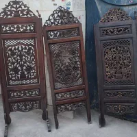 2دست پارتیشن قاجاری عتیقه موزه ای