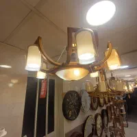 لوستر چوبی|لوستر و چراغ آویز|همدان, |دیوار