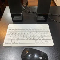 کیبورد بلوتوث  + موس بلوتوث +اسپیکر فراسو