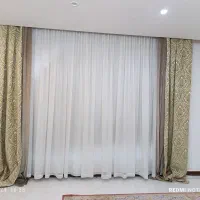دو عدد والان مخمل طرح دار|پرده، رانر، رومیزی|گلستان (تهران), |دیوار