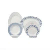 سرویس غذاخوری 28 پارچه 6 نفر چینی زرین ایران