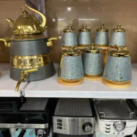 پاسماوری هفت پارچه مام لوکس استند چوبی