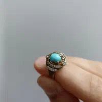 انگشتر فیروزه زنانه