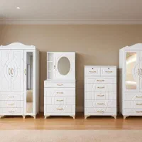 تولید کننده کمد سه تیکه دراور میز ارایش