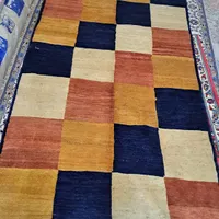 ۵تخته گبه وکلیم چله پشم شیرازنوفوری فروشی|فرش|اراک, |دیوار