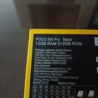 با سلام گوشی m6پرو حافظه 512رام12