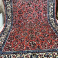 یک تخته قالی ۱۰ متری ساروق ریز بافت رنگ گیاهی