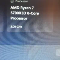 AMD ryzen 5700x3d  پردازنده گیمینگ فوق العاده قوی
