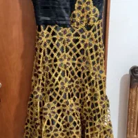 لباس مجلسی عروسکی مزون دوزی شده کاملا نو