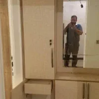 نصب نصاب کابینت کمد دیواری طبقه کمد ریلی|خدمات پیشه و مهارت|گرمدره, |دیوار