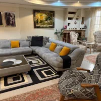 مبلمان ال با اسکلت فلزی