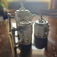 قوری و قندان دکوری طرح درخت