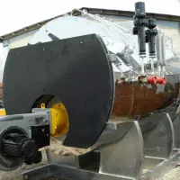 بویلر روغن داغ دیگ بخار 2 تن 3 تن 5 تن