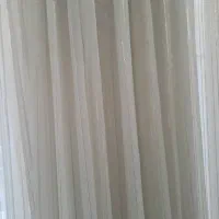 پرده توری لمه دار