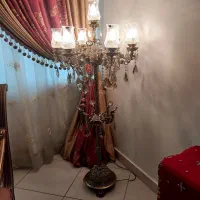 آباژور پایه دار برنز