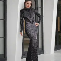 لباس مجلسی ماکسی|لباس|کرج, خرمدشت|دیوار