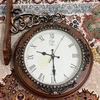 ساعت دو طرفه آویز دیواری ترکیه