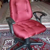 صندلی کارمندی روکش شده