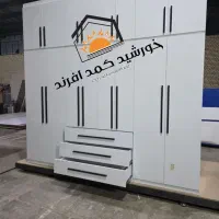 کمددیواری آماده.کمدلباس و رختخواب جادار