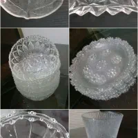 میوه خوری والترکریستال رنگی۴۰قلم ظرف مناسب باغ۲۲۰۰|ظروف سرو و پذیرایی|شهریار, شهریار|دیوار