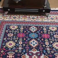 میز  چوب وشیشه