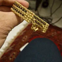 دستبند سیاه قلم نرخ تابلو و۵ درصد وزن ۲۷ و نیم گرم|جواهرات|مشهد, شهید بهشتی|دیوار