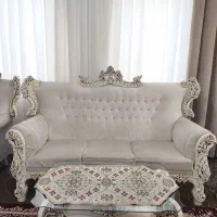 مبل 7نفره مدل کلاسیک|مبلمان خانگی و میز عسلی|رودسر, |دیوار
